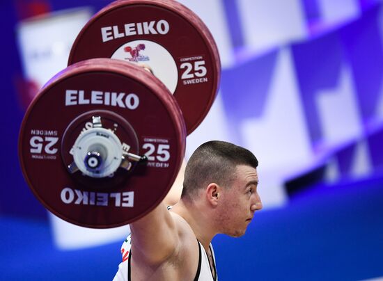 Russia Weightlifting European Championships