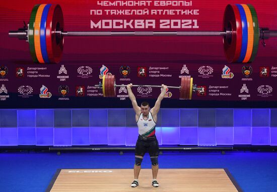 Russia Weightlifting European Championships