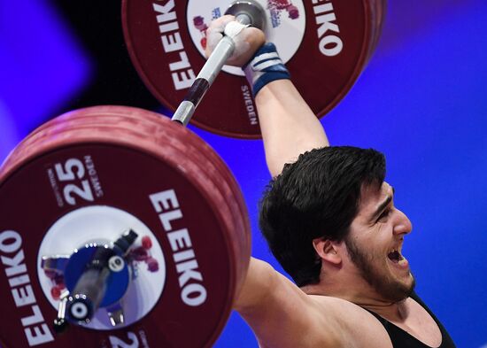 Russia Weightlifting European Championships