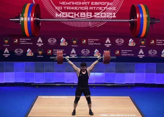 Russia Weightlifting European Championships