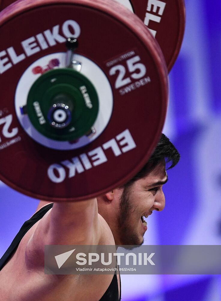 Russia Weightlifting European Championships