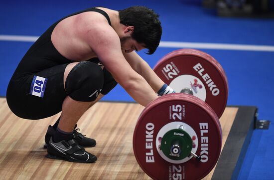 Russia Weightlifting European Championships