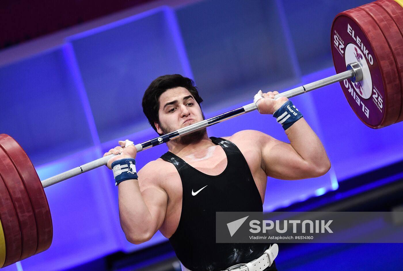 Russia Weightlifting European Championships