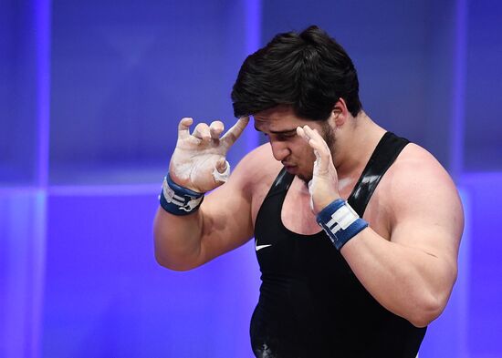 Russia Weightlifting European Championships