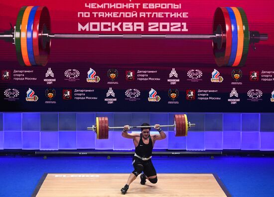 Russia Weightlifting European Championships