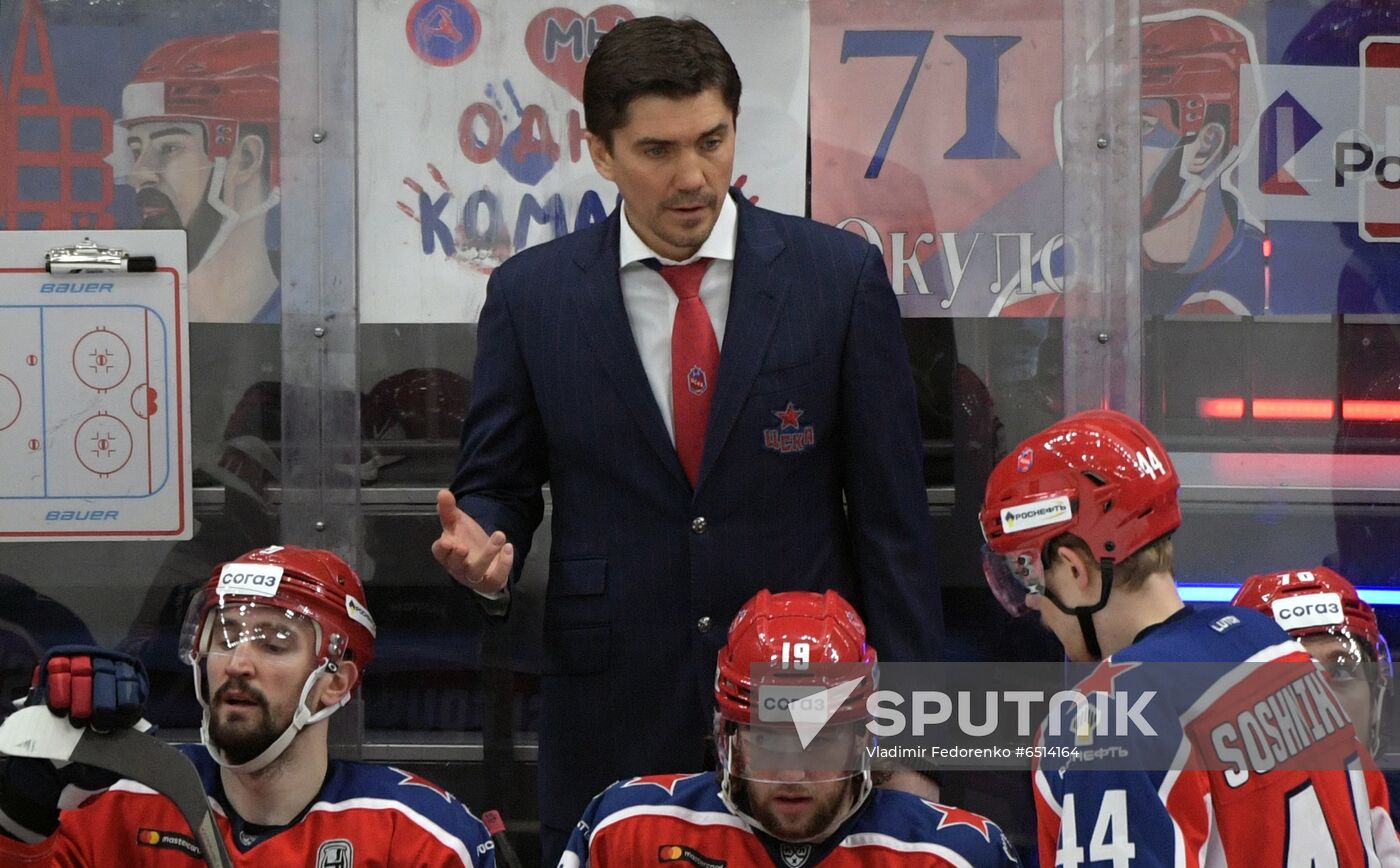 Russia Ice Hockey CSKA - SKA