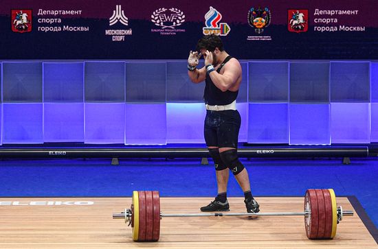 Russia Weightlifting European Championships