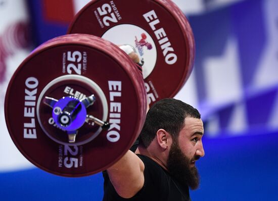 Russia Weightlifting European Championships