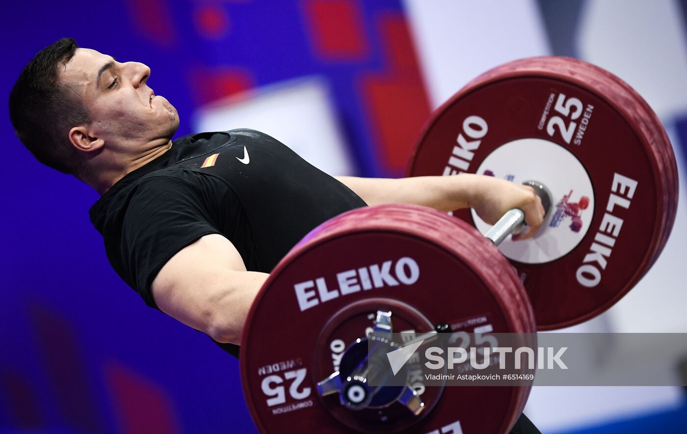 Russia Weightlifting European Championships