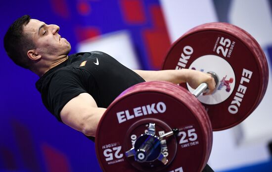 Russia Weightlifting European Championships