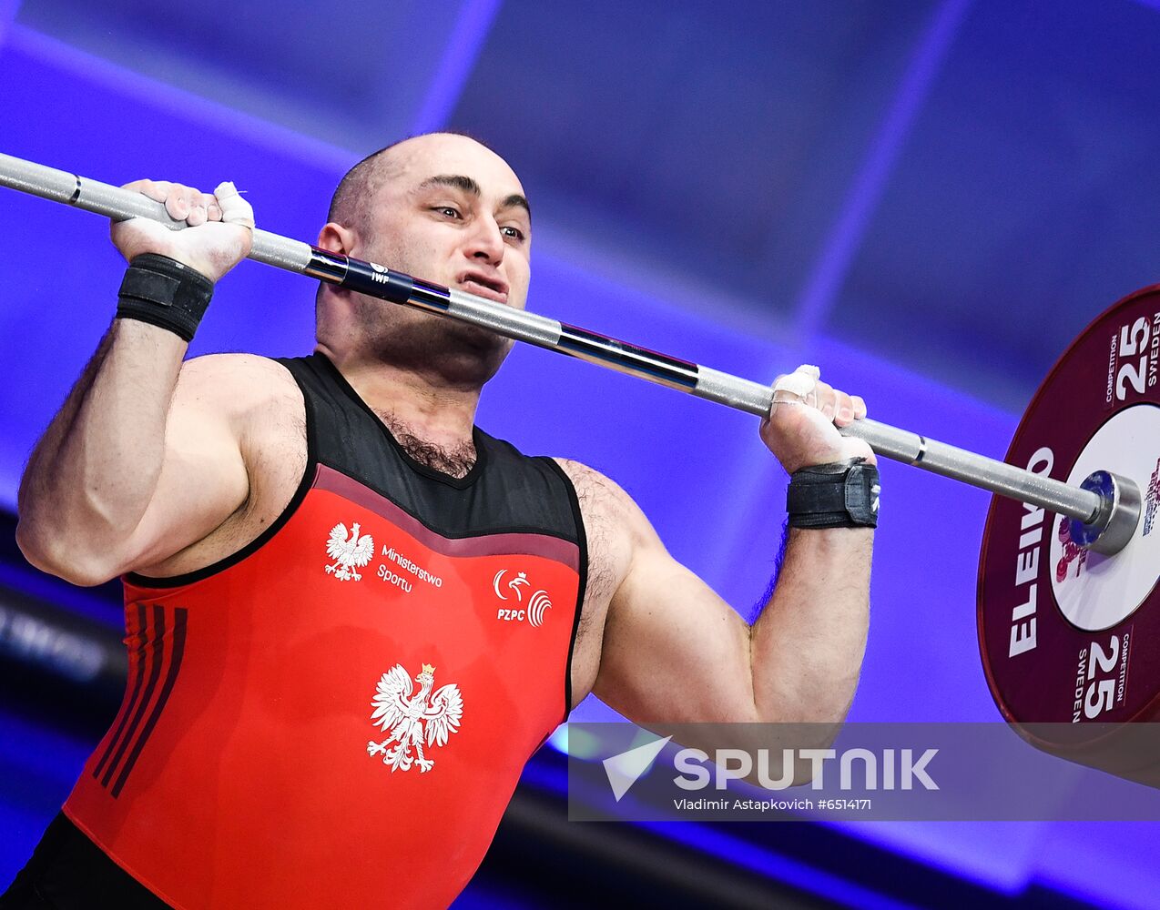 Russia Weightlifting European Championships