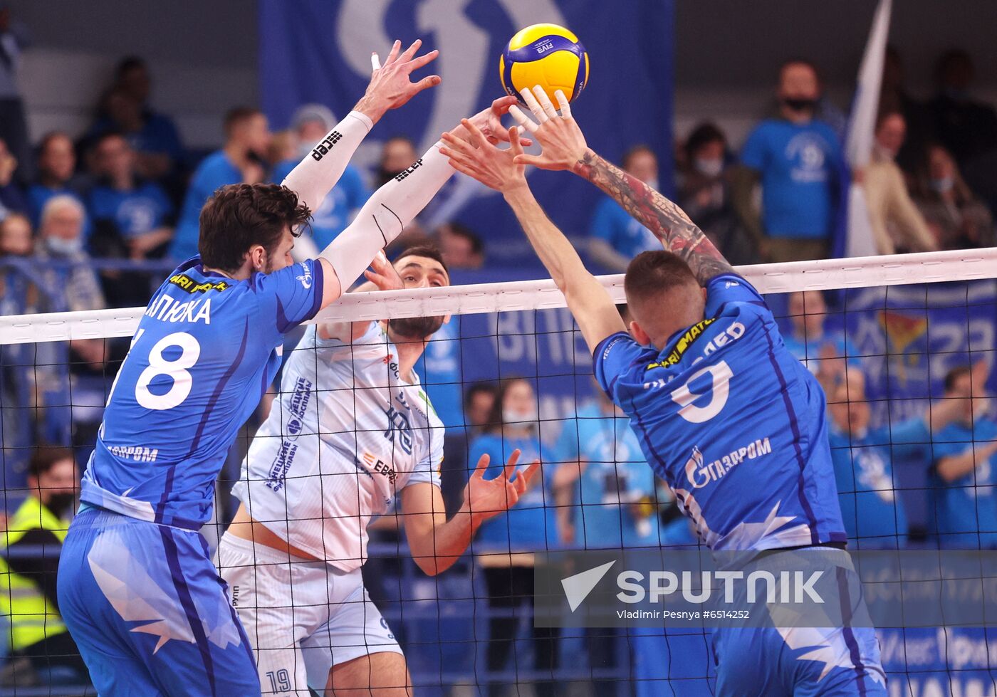 Russia Volleyball Men Super League Zenit - Dynamo