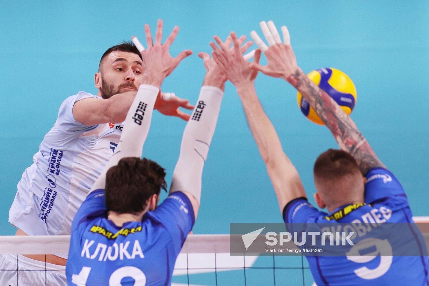 Russia Volleyball Men Super League Zenit - Dynamo