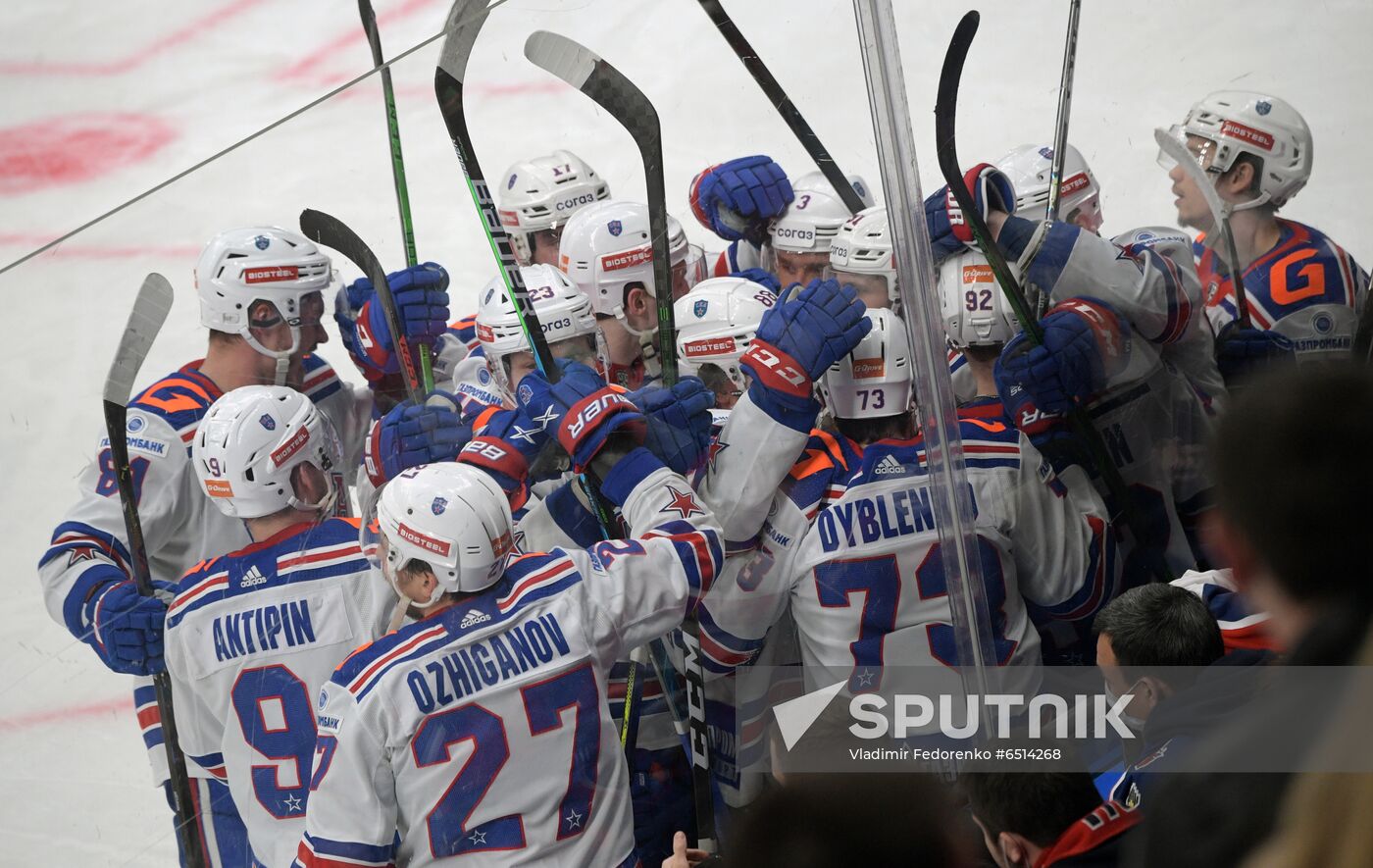 Russia Ice Hockey CSKA - SKA