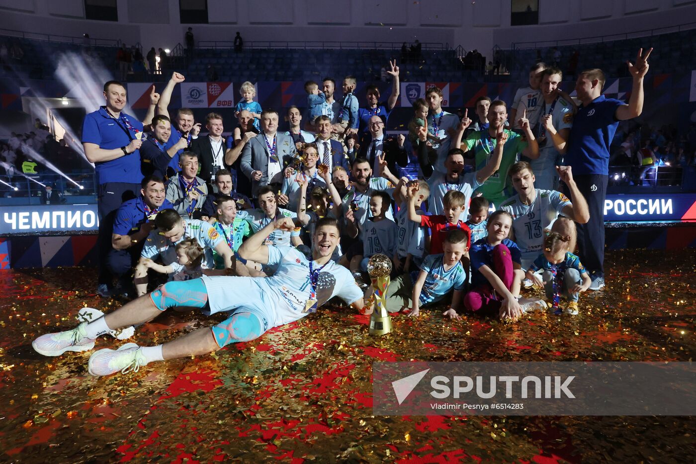 Russia Volleyball Men Super League Zenit - Dynamo