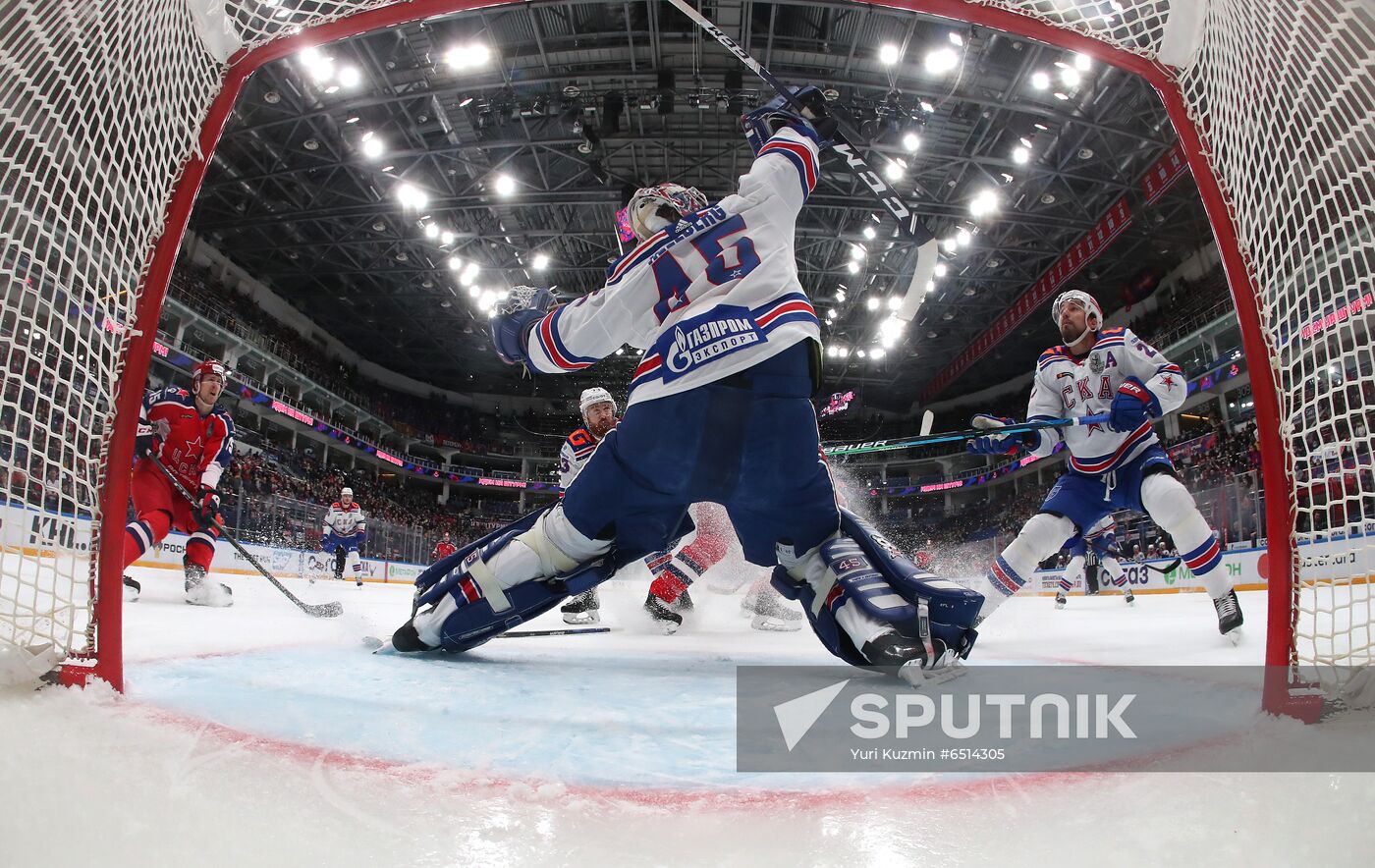 Russia Ice Hockey CSKA - SKA