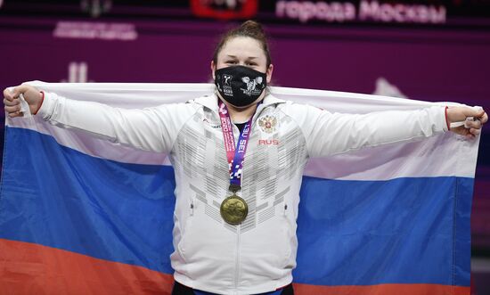 Russia Weightlifting European Championships