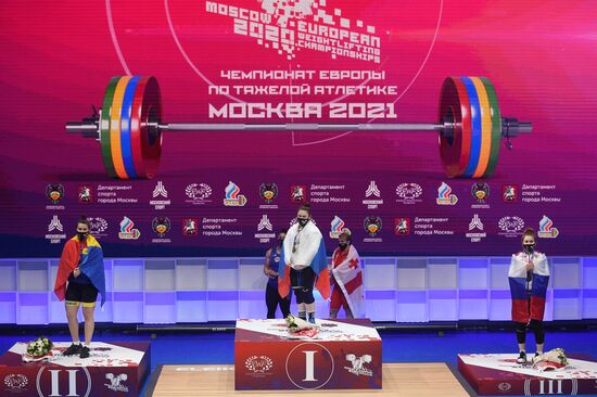Russia Weightlifting European Championships