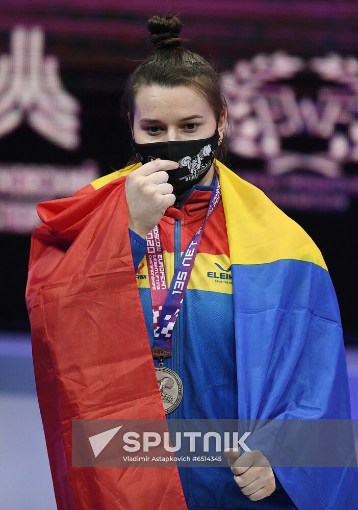 Russia Weightlifting European Championships