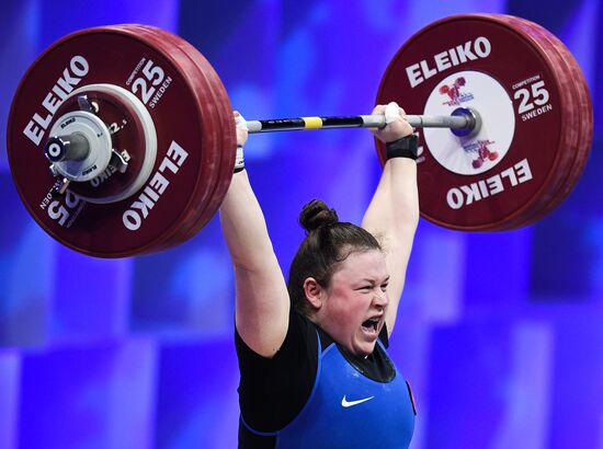 Russia Weightlifting European Championships