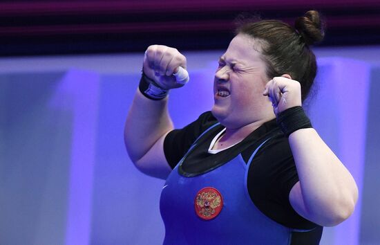 Russia Weightlifting European Championships