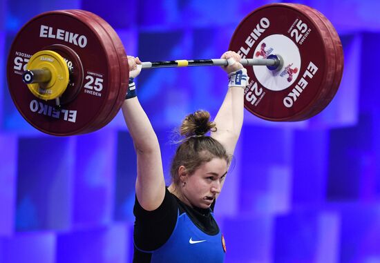 Russia Weightlifting European Championships