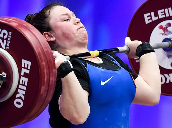 Russia Weightlifting European Championships
