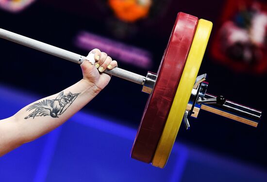 Russia Weightlifting European Championships