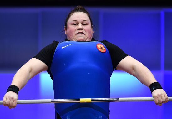 Russia Weightlifting European Championships