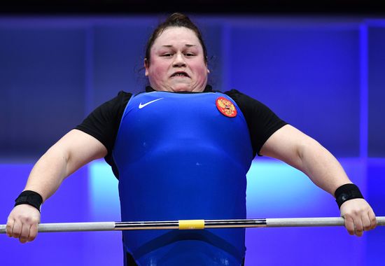 Russia Weightlifting European Championships