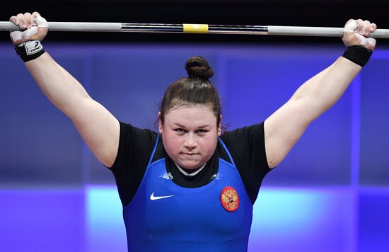 Russia Weightlifting European Championships