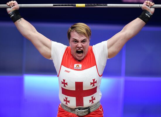 Russia Weightlifting European Championships