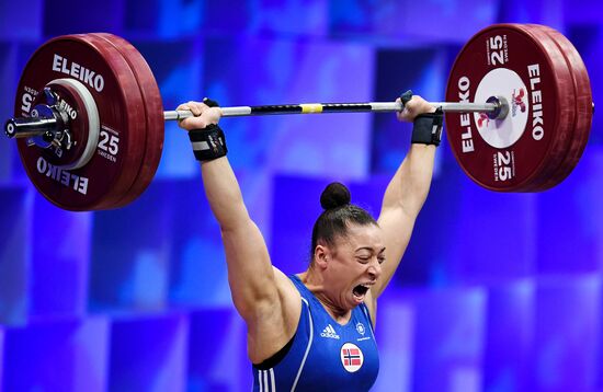 Russia Weightlifting European Championships