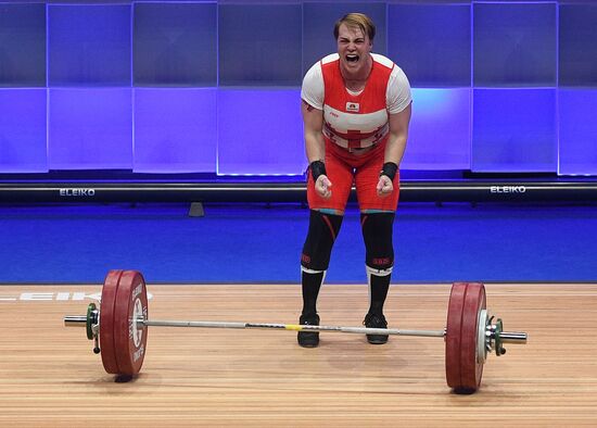 Russia Weightlifting European Championships