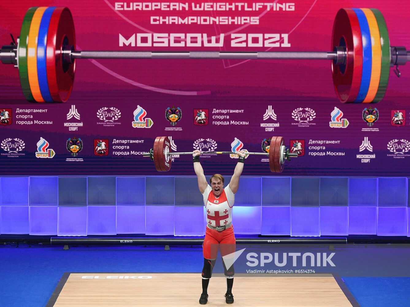 Russia Weightlifting European Championships