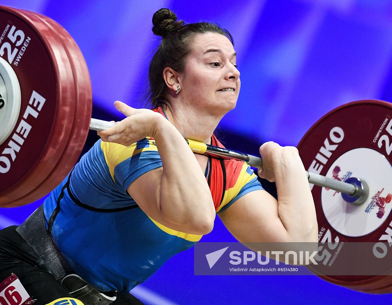 Russia Weightlifting European Championships