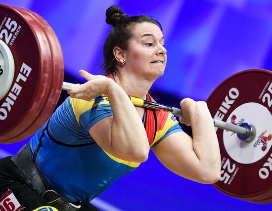 Russia Weightlifting European Championships