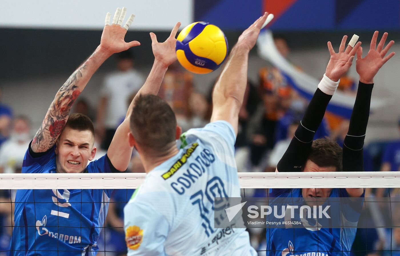 Russia Volleyball Men Super League Zenit - Dynamo