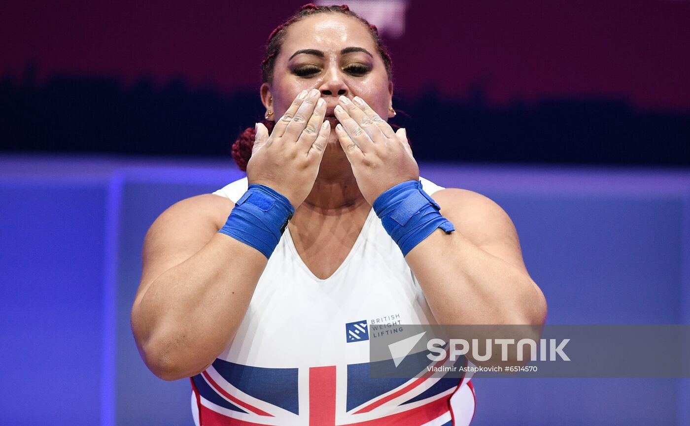 Russia Weightlifting European Championships