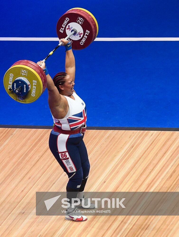 Russia Weightlifting European Championships