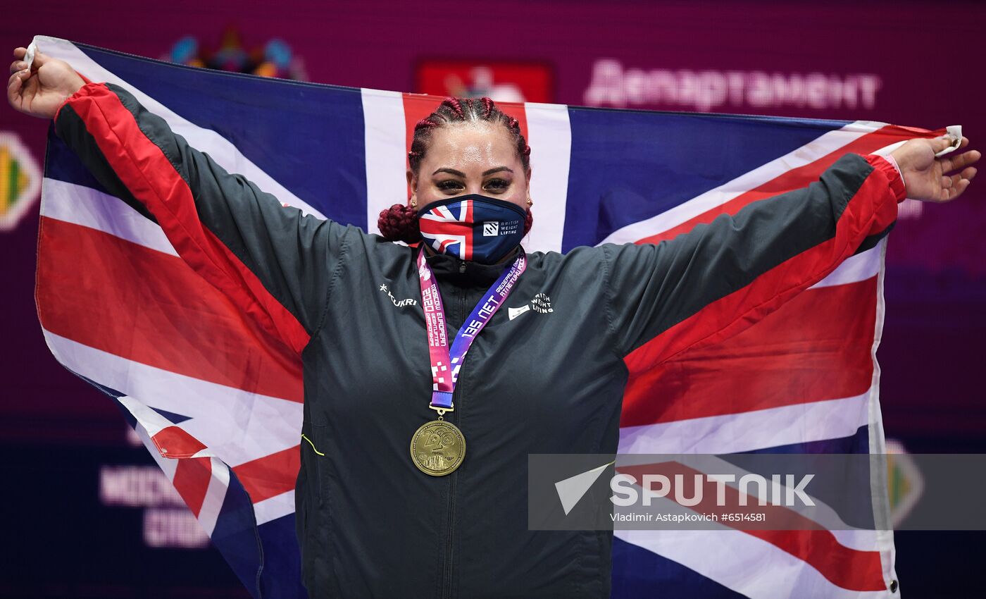 Russia Weightlifting European Championships