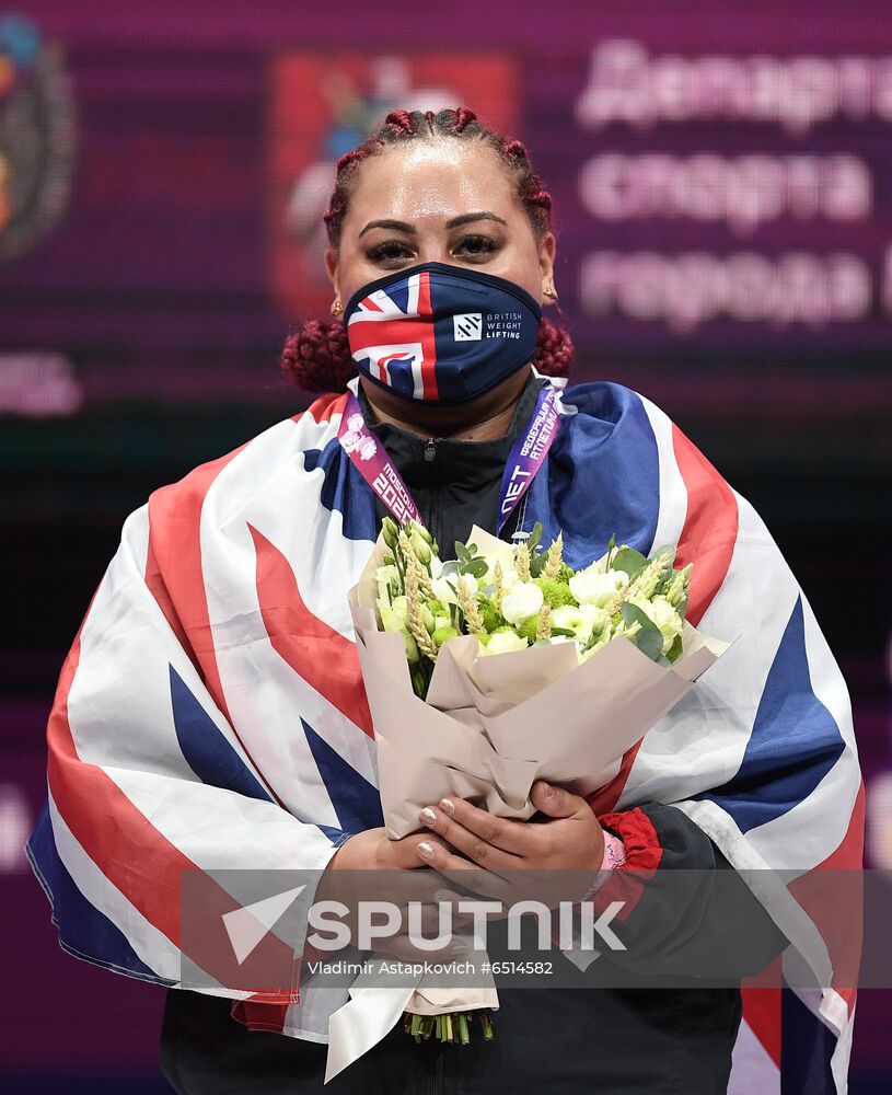 Russia Weightlifting European Championships