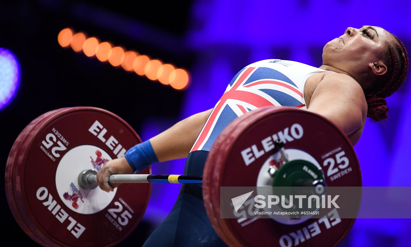 Russia Weightlifting European Championships