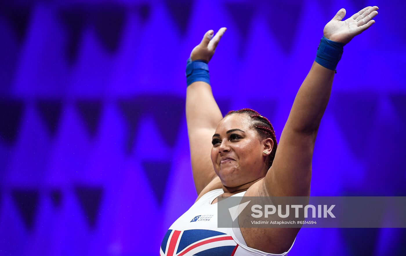 Russia Weightlifting European Championships