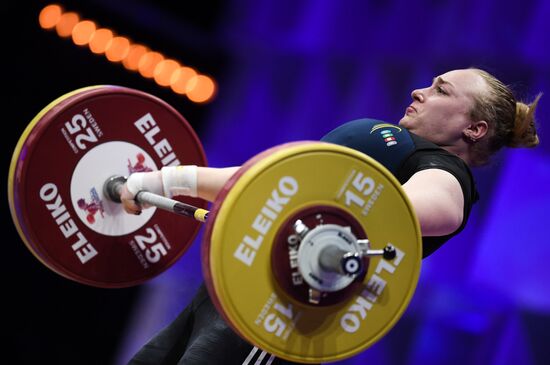 Russia Weightlifting European Championships