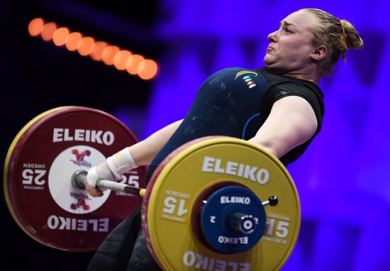 Russia Weightlifting European Championships