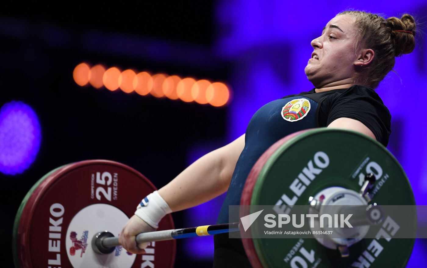 Russia Weightlifting European Championships