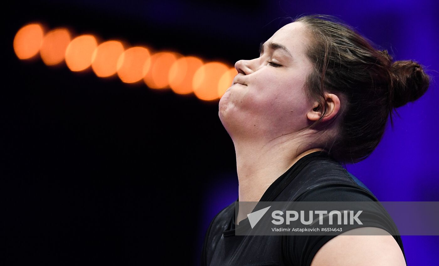 Russia Weightlifting European Championships