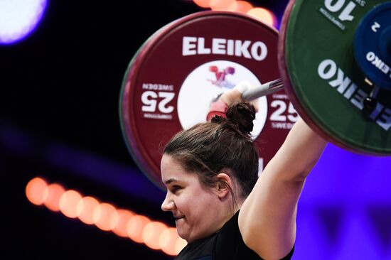 Russia Weightlifting European Championships