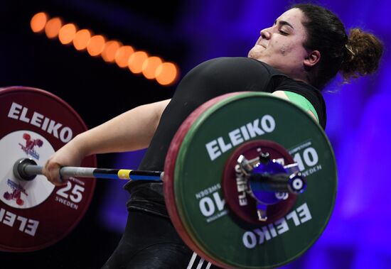 Russia Weightlifting European Championships